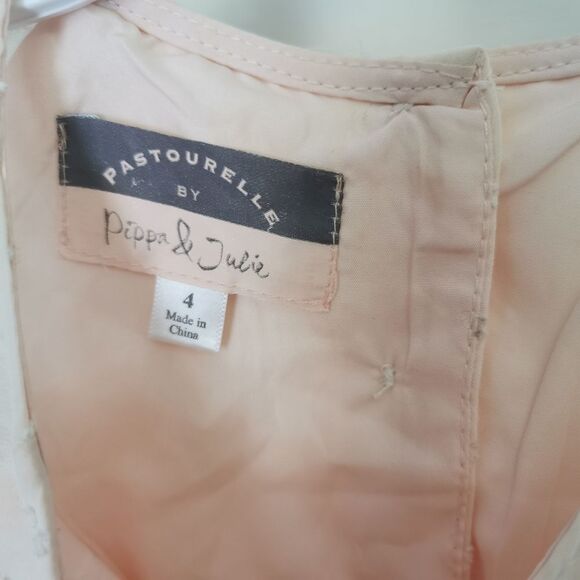 2/$40 Pippa & Julie girls summer dress size 4 - Picture 3 of 4